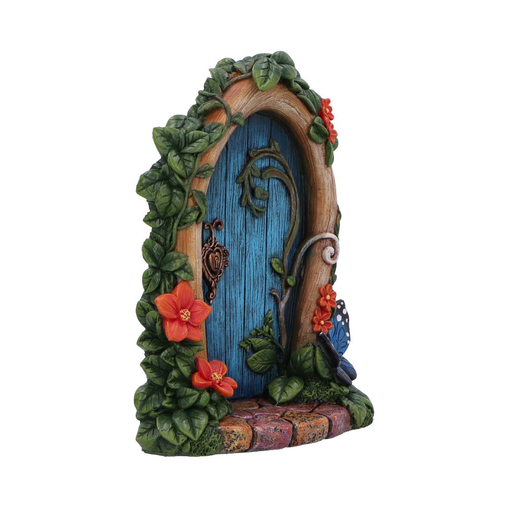 Fae's Enchanted Welcome Blue Fairy Door 16.5cm – Nemesis Now