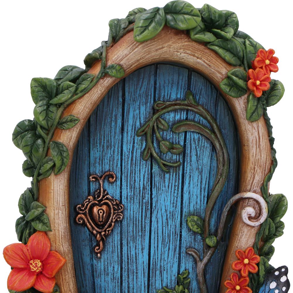 Fae's Enchanted Welcome Blue Fairy Door 16.5cm – Nemesis Now