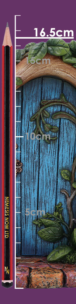 Fae's Enchanted Welcome Blue Fairy Door 16.5cm – Nemesis Now