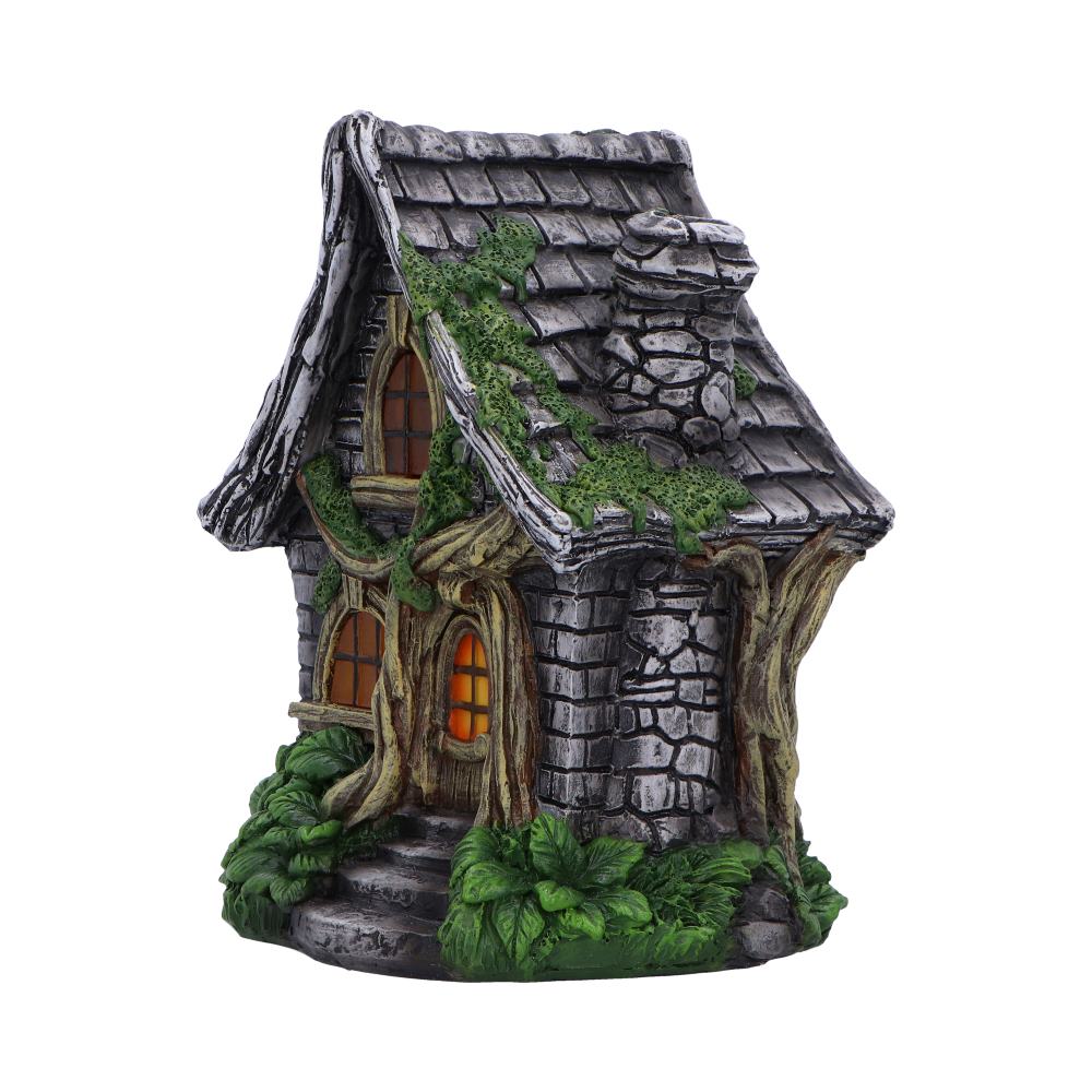 Curly Oak Manor LED Light-Up Fairy House 15cm – Nemesis Now