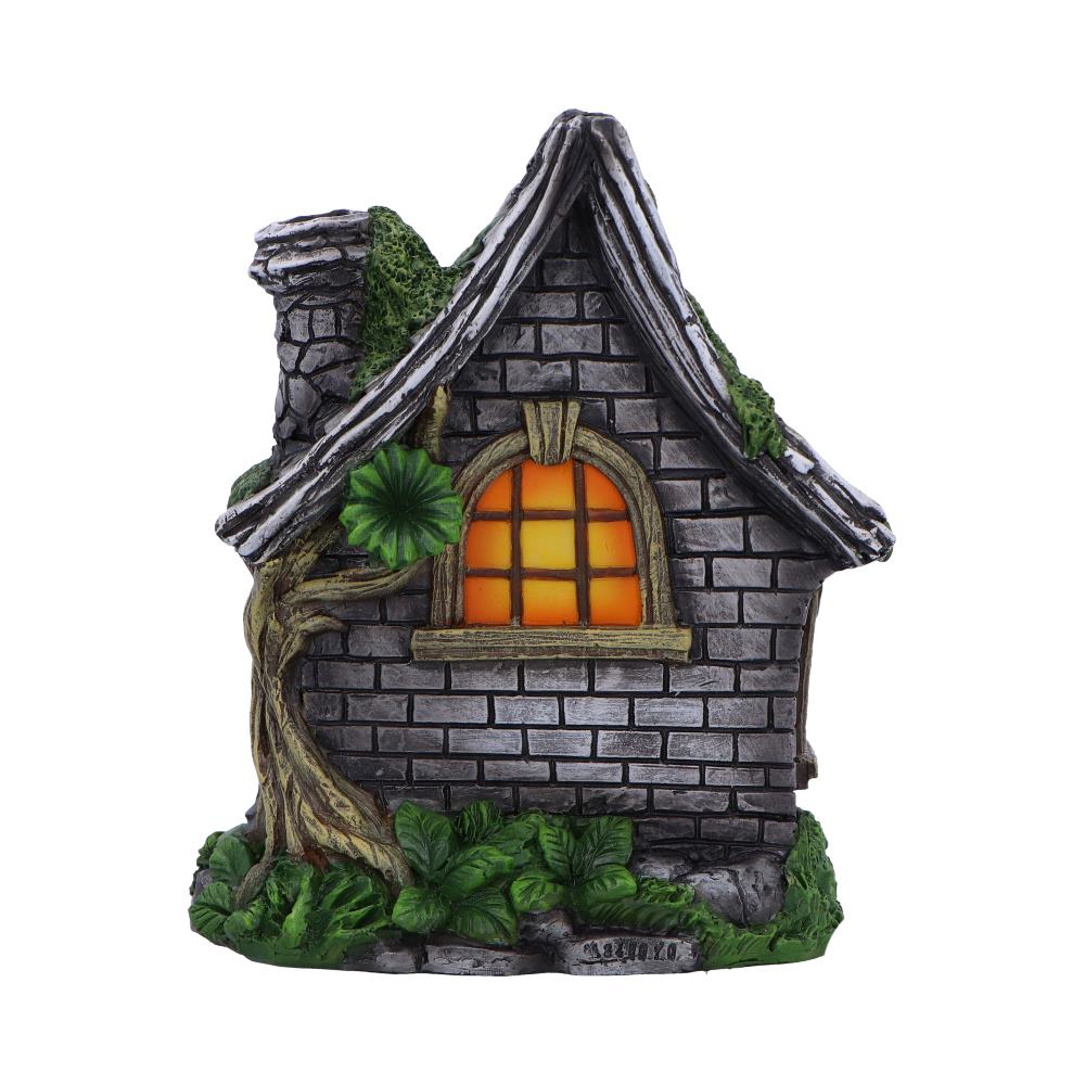 Curly Oak Manor LED Light-Up Fairy House 15cm – Nemesis Now