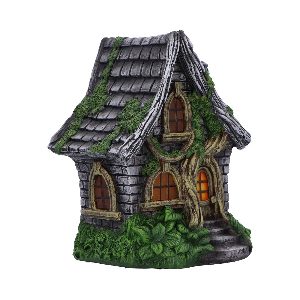 Curly Oak Manor LED Light-Up Fairy House 15cm – Nemesis Now