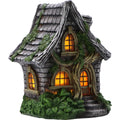 Curly Oak Manor LED Light-Up Fairy House 15cm – Nemesis Now