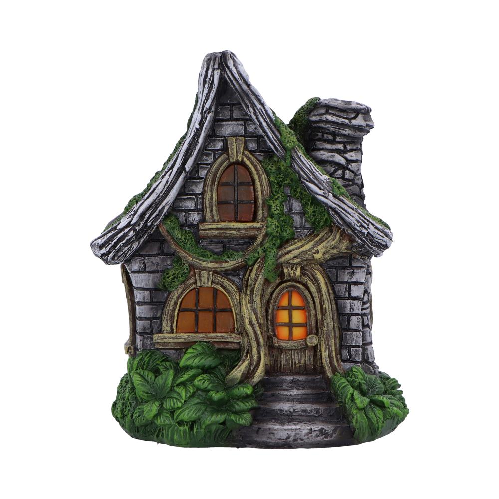 Curly Oak Manor LED Light-Up Fairy House 15cm – Nemesis Now