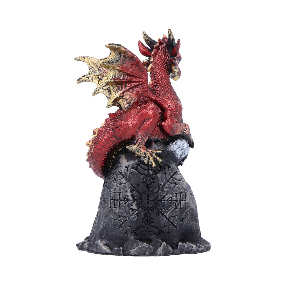 Vermillion Rune Protector Red Dragon Figurine 9.5cm – Nemesis Now