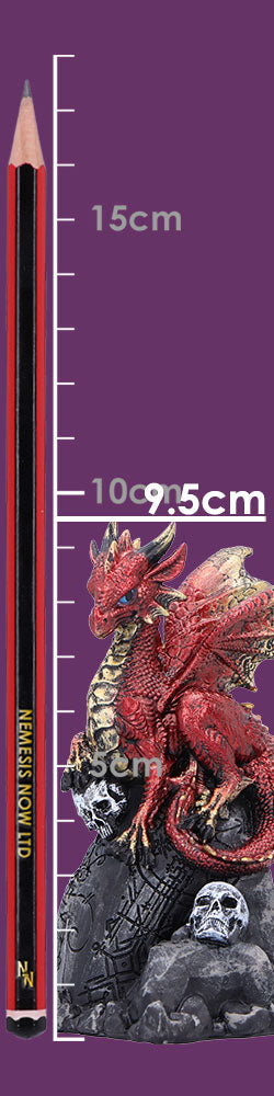 Vermillion Rune Protector Red Dragon Figurine 9.5cm – Nemesis Now