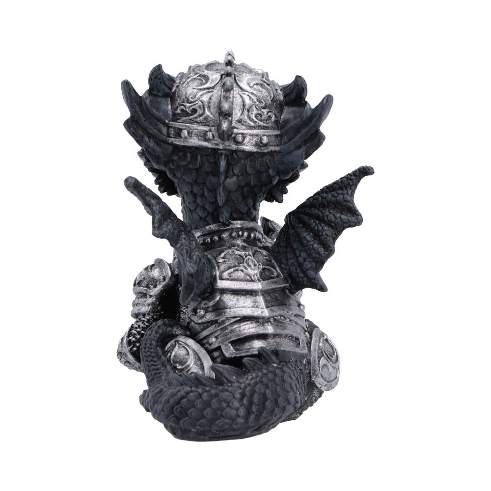 Sir Swordflame Black Dragon Figurine 10cm | Nemesis Now