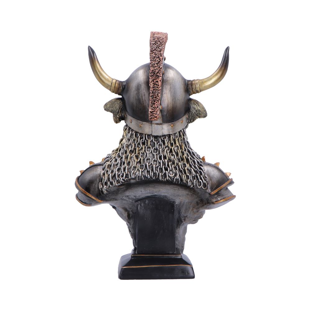 Nemesis Now Highland Guard Armoured Highland Cow Figurine – 26.7cm