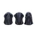 Three Wise Ghouls Ghost Figurines 7.5cm – Officially Licensed