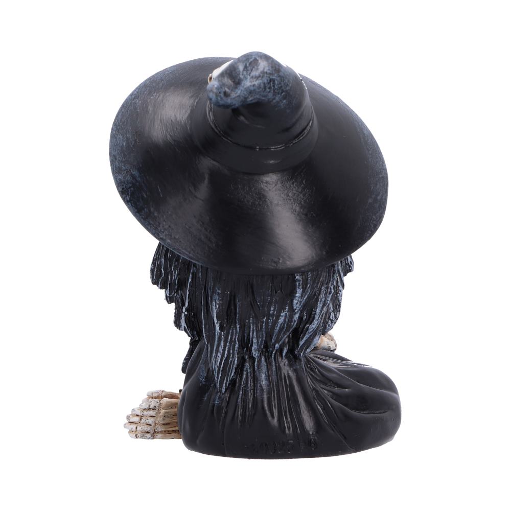 Hexabelle Skeleton Witch Figurine | Gothic Halloween Collectible | Nemesis Now 8.8cm
