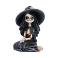 Hexabelle Skeleton Witch Figurine | Gothic Halloween Collectible | Nemesis Now 8.8cm