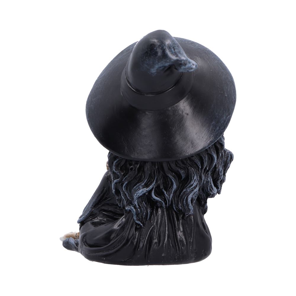 Jinxie Skeleton Witch Figurine | Gothic Halloween Collectible | Nemesis Now 8.8cm