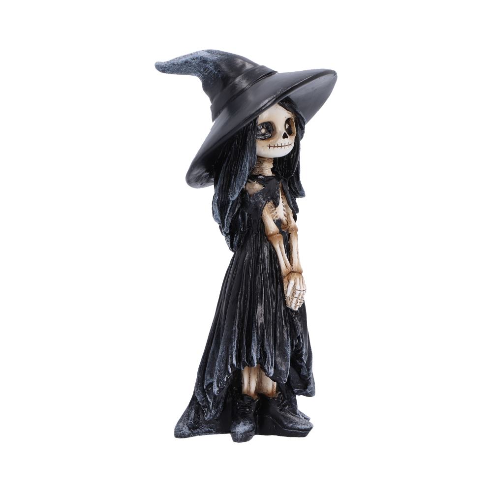 Sorcerina Skeleton Witch Figurine | Gothic Halloween Collectible | Nemesis Now 12.7cm