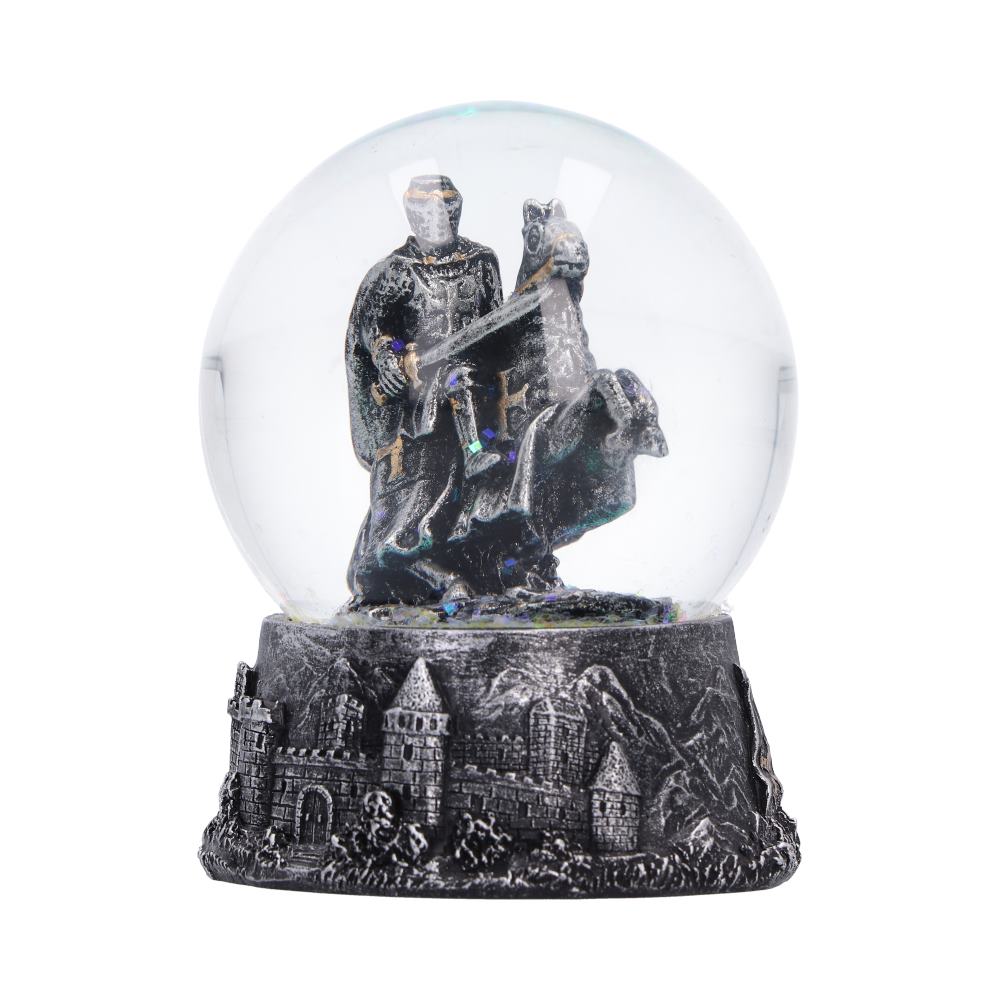Nemesis Now To Serve Medieval Knight Snow Globe – 8.5cm