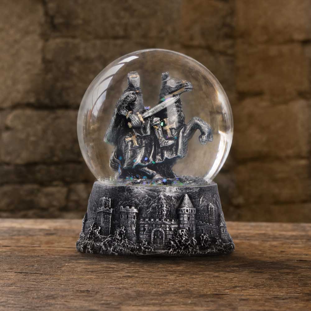 Nemesis Now To Serve Medieval Knight Snow Globe – 8.5cm