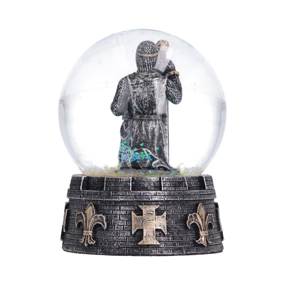 Nemesis Now The Pledge Medieval Knight Snow Globe – 8.5cm