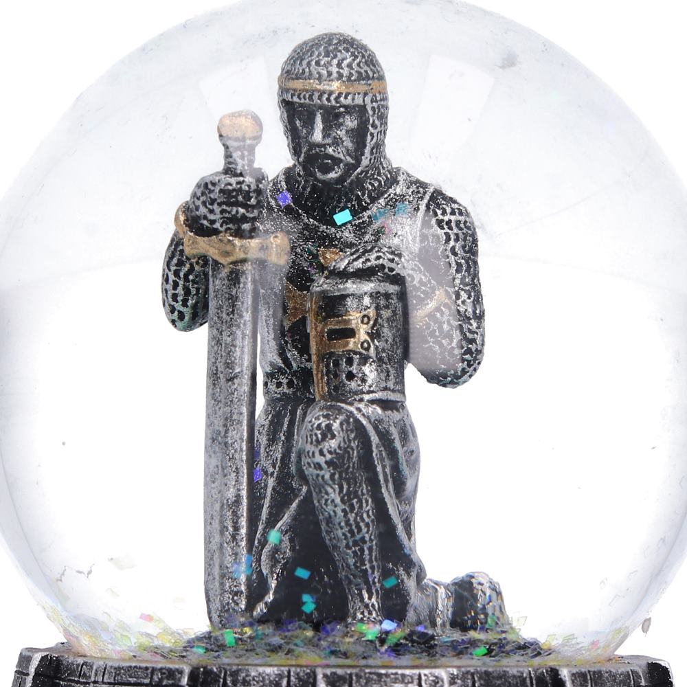 Nemesis Now The Pledge Medieval Knight Snow Globe – 8.5cm