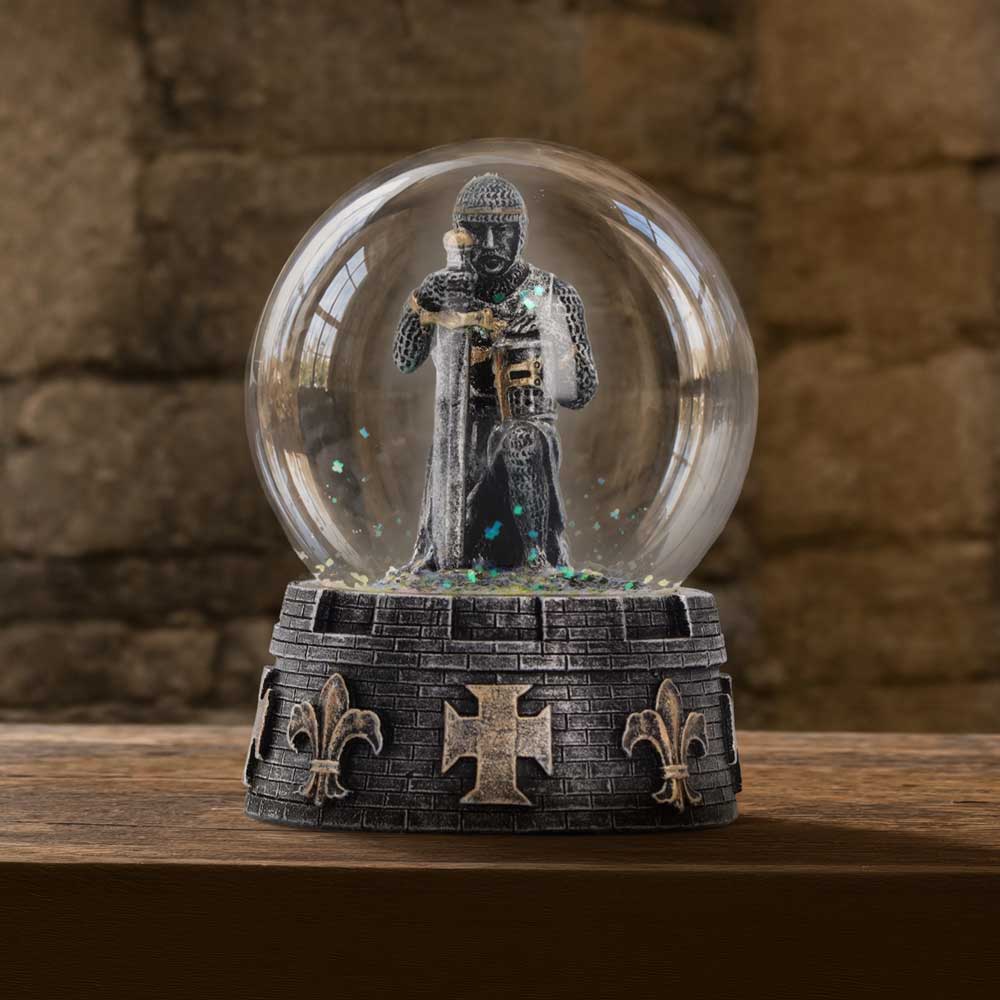 Nemesis Now The Pledge Medieval Knight Snow Globe – 8.5cm