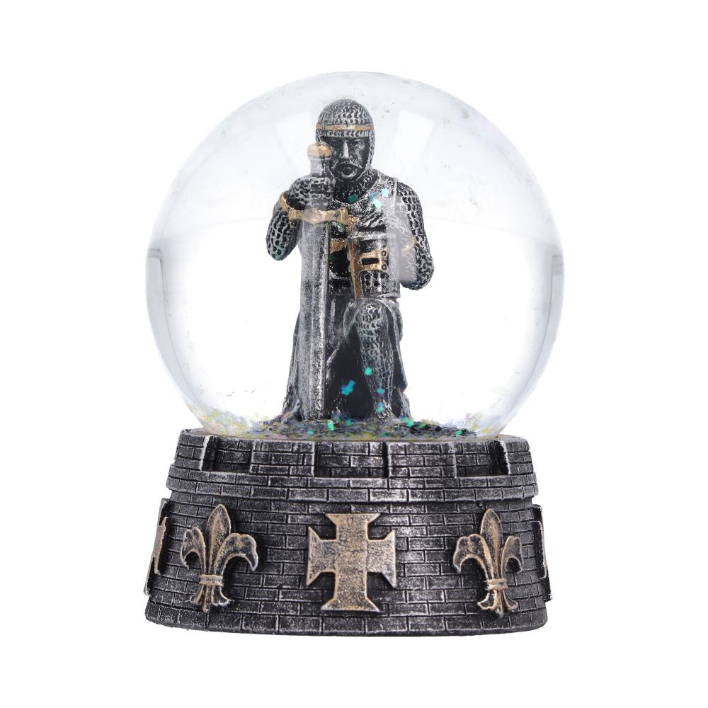 Nemesis Now The Pledge Medieval Knight Snow Globe – 8.5cm