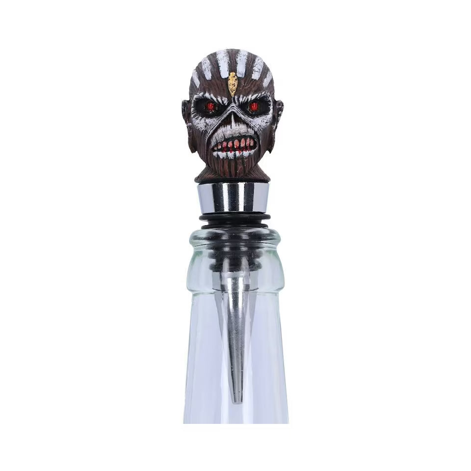 Iron Maiden Book of Souls Eddie Bottle Stopper, 10cm | Nemesis Now