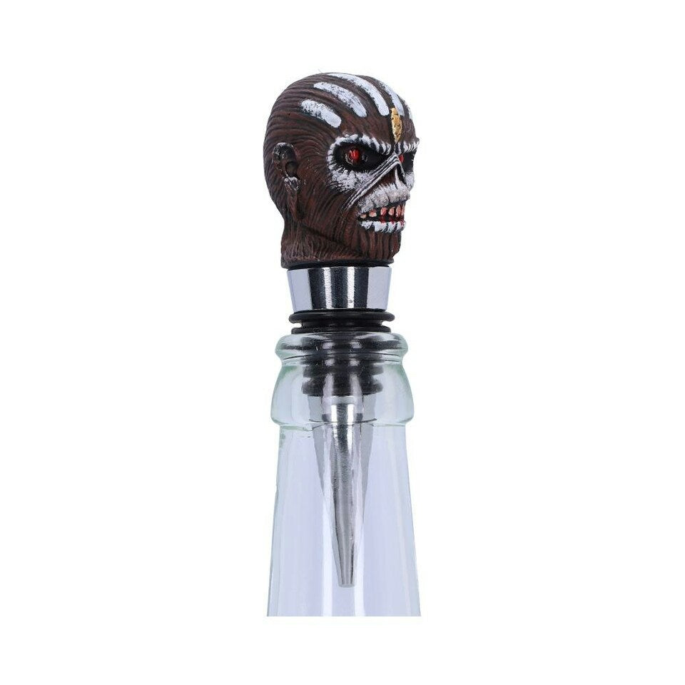 Iron Maiden Book of Souls Eddie Bottle Stopper, 10cm | Nemesis Now